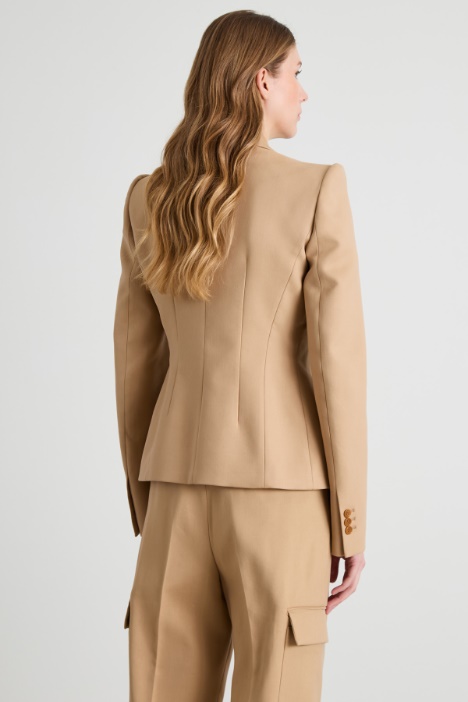 Blazer doppiopetto a corolla