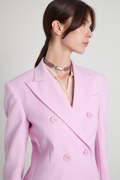 Blazer sfiancato in lana