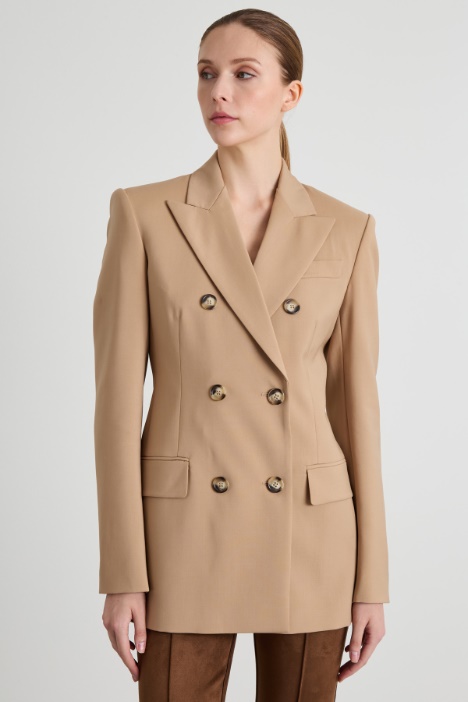 Fitted wool blazer Intrend