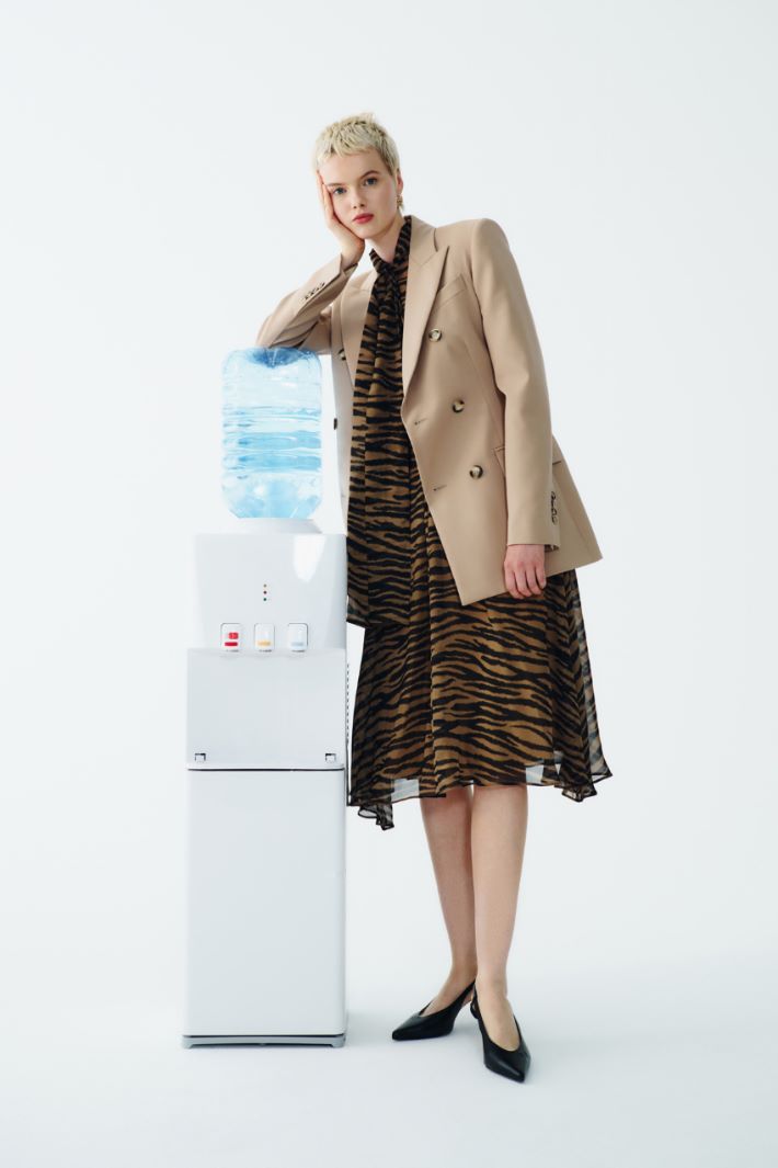 Fitted wool blazer Intrend - 5