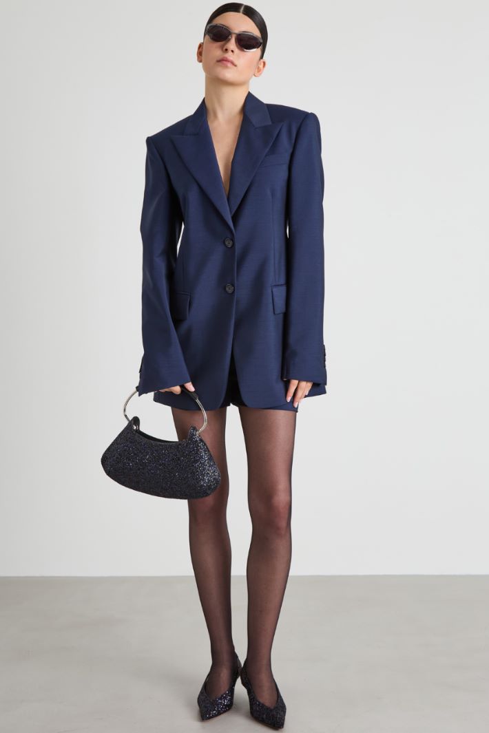Mohair and wool blazer Intrend - 3