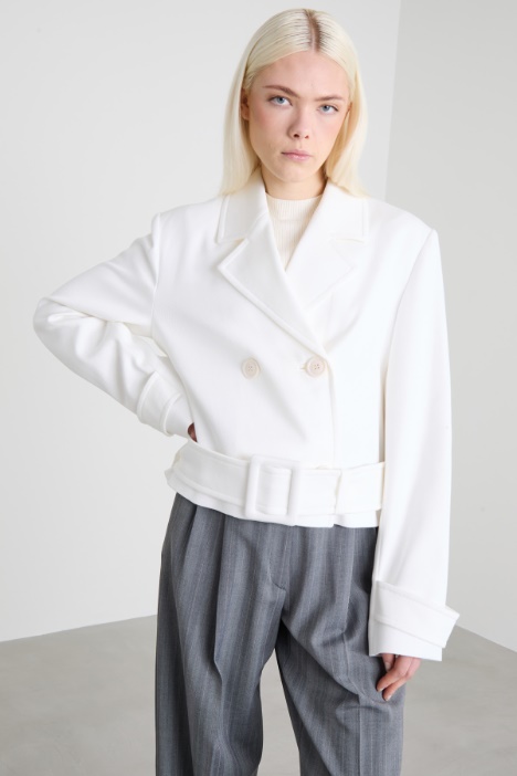 Double-breasted short jacket Intrend