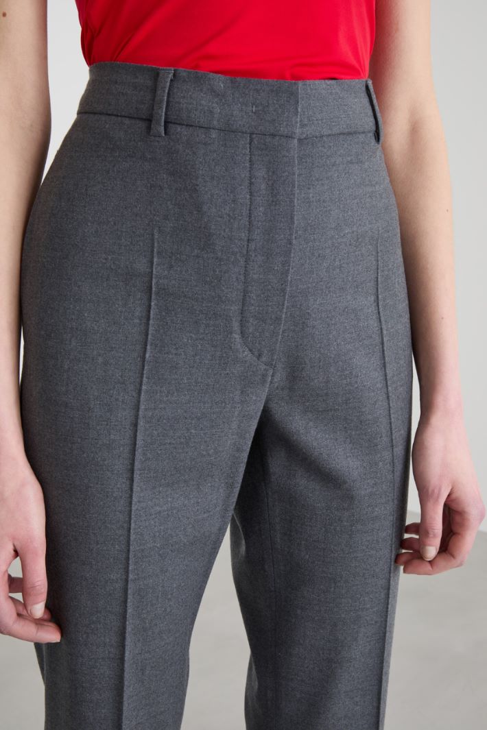 Slim wool trousers Intrend - 4