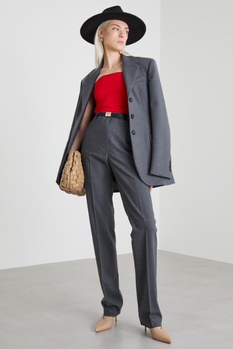 Slim wool trousers Intrend