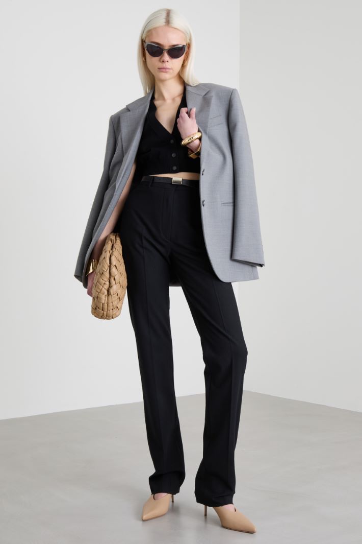 Slim wool trousers Intrend