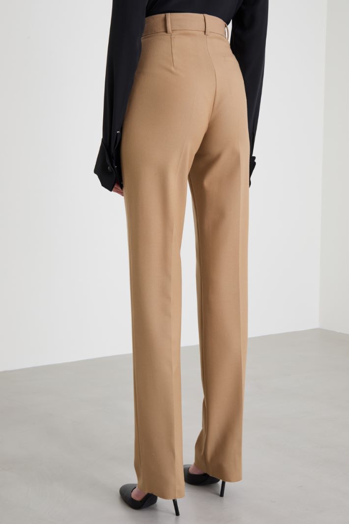 Slim wool trousers Intrend - 3