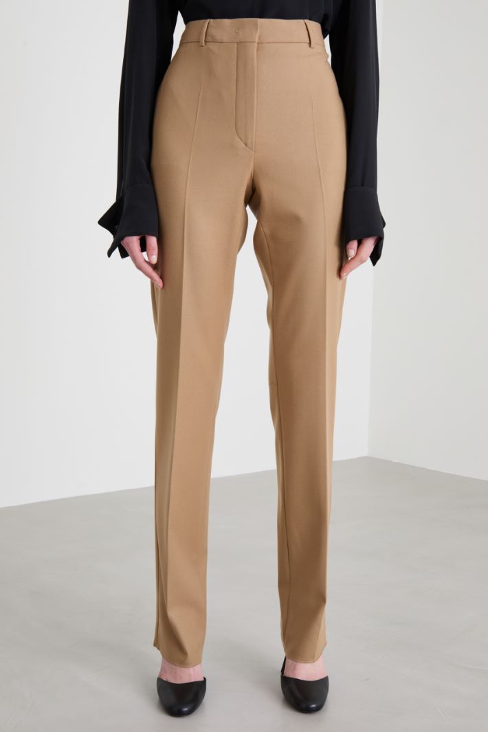 Slim wool trousers Intrend - 2
