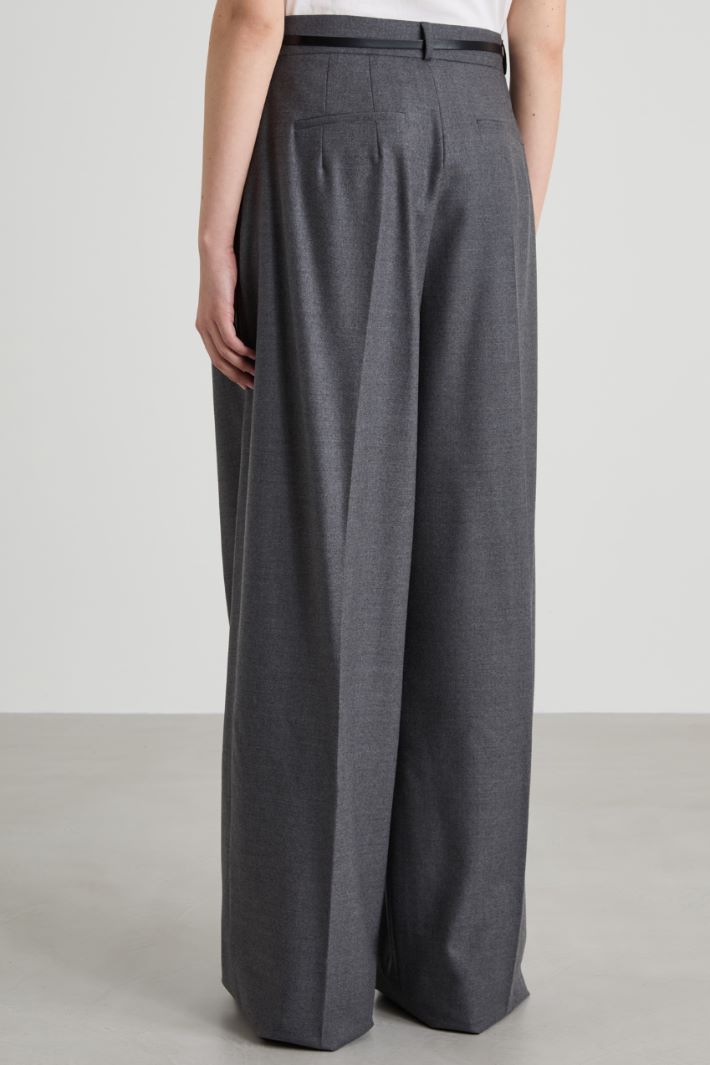 Oversized belted trousers Intrend - 3