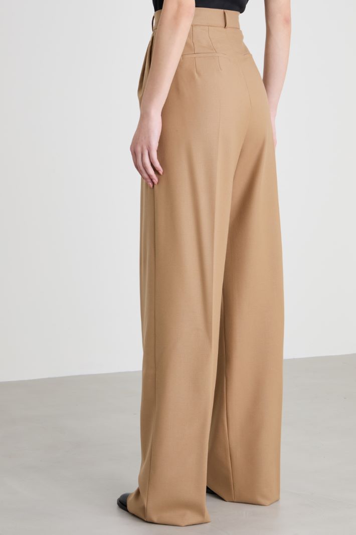 Oversized belted trousers Intrend - 3