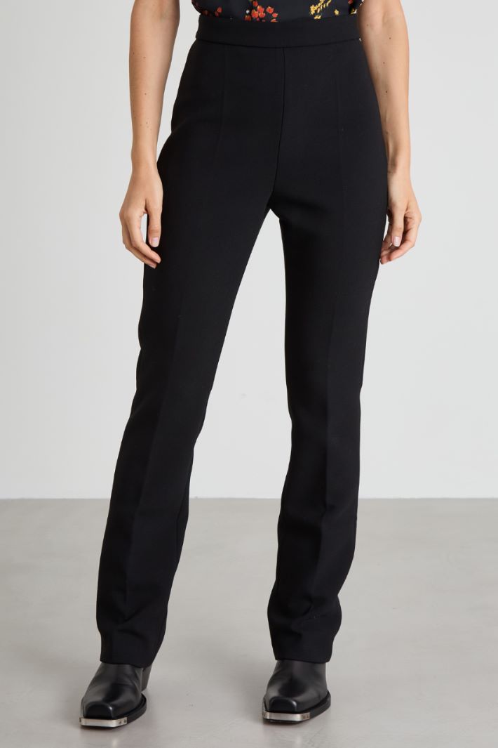 Slim fit wool blend trousers Intrend - 2