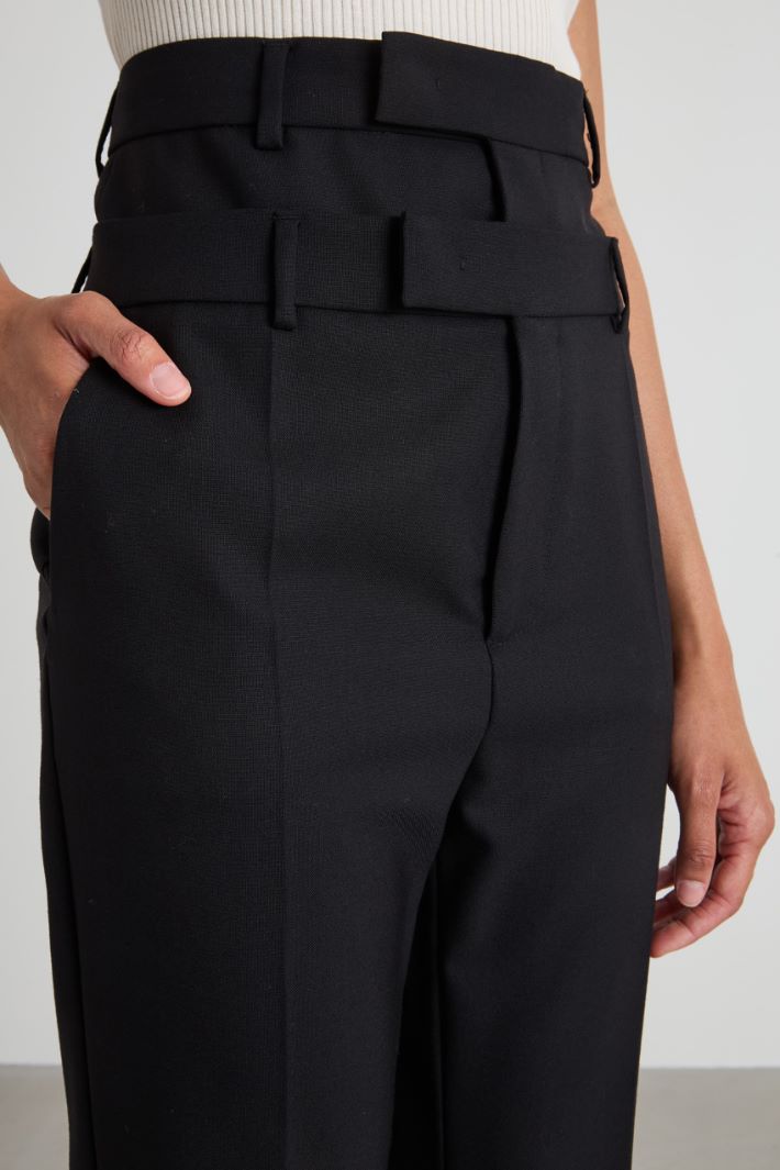 Double belt trousers Intrend - 4