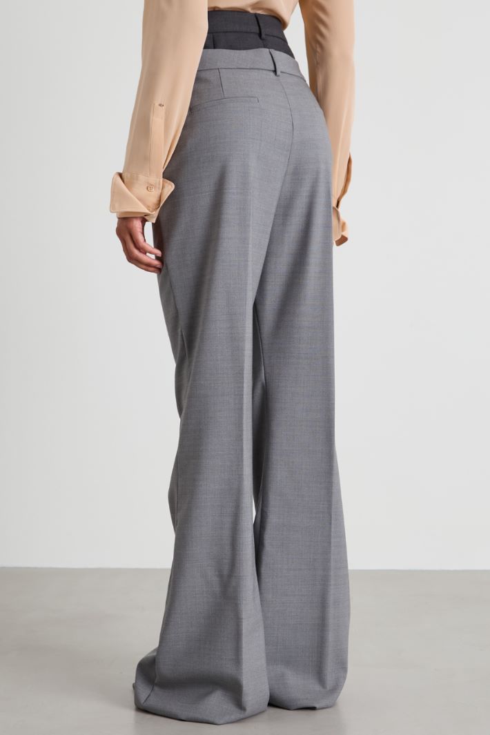 Double belt trousers Intrend - 3