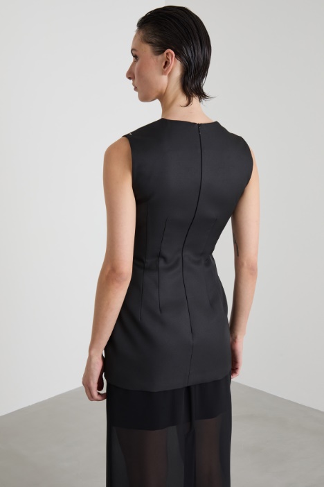 Top smanicato con corpetto Intrend - 3