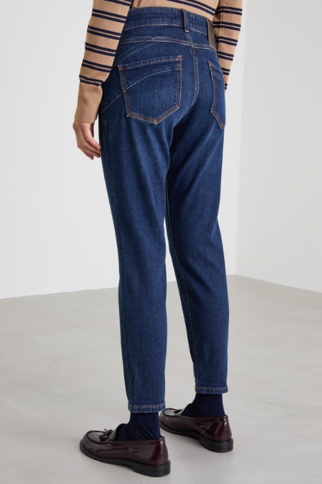 Jeans boyfriend in denim