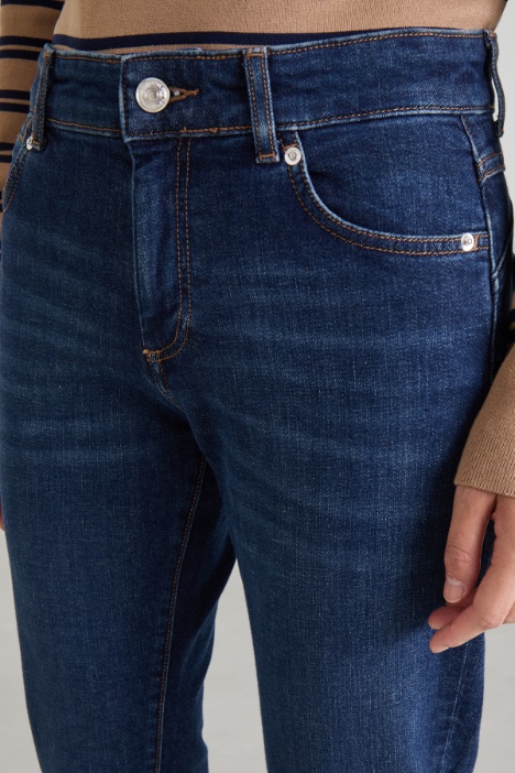 Jeans boyfriend in denim