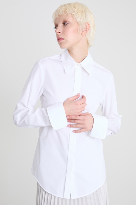 Fitted-waist shirt Intrend