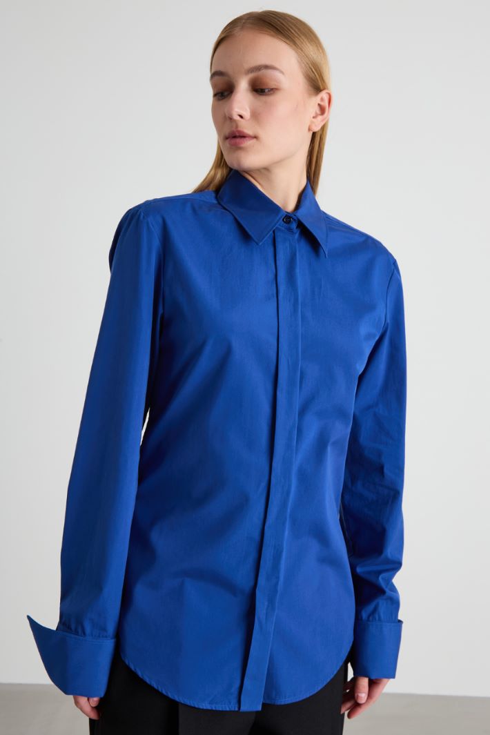 Fitted-waist shirt Intrend