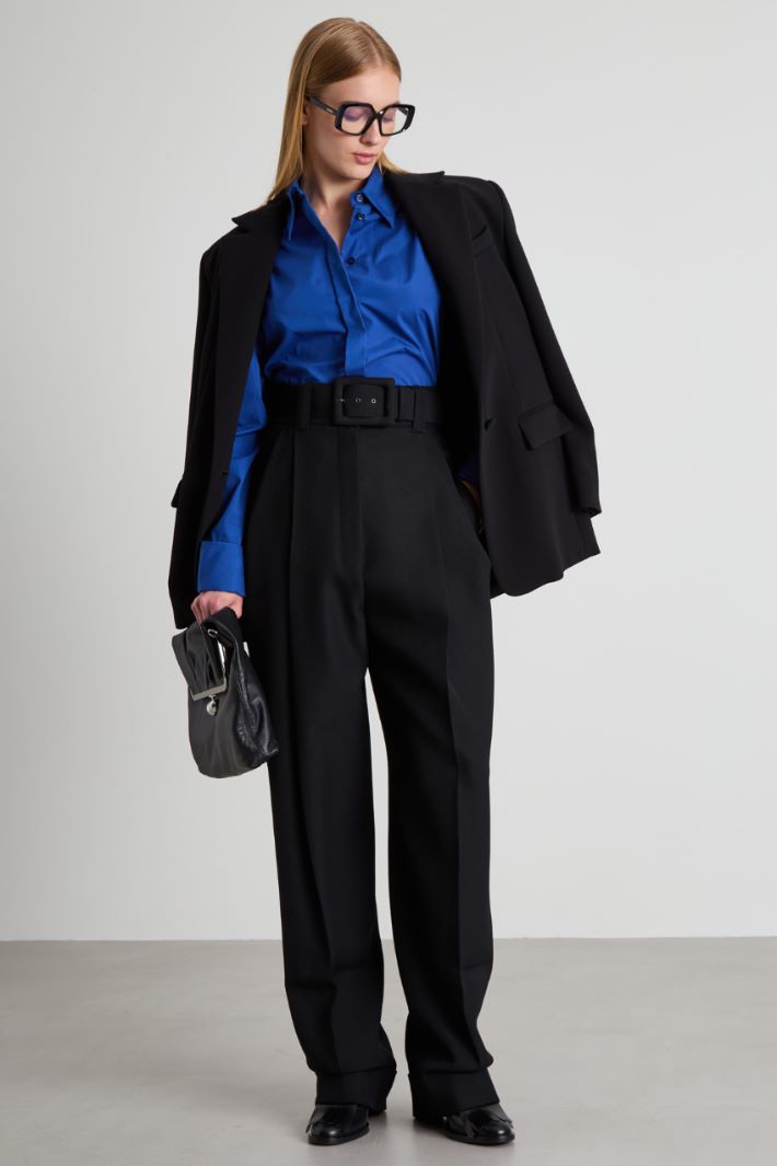 Fitted-waist shirt Intrend - 3