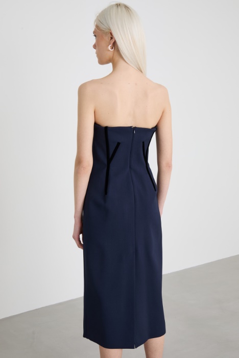 Abito bustier con coppe Intrend - 2