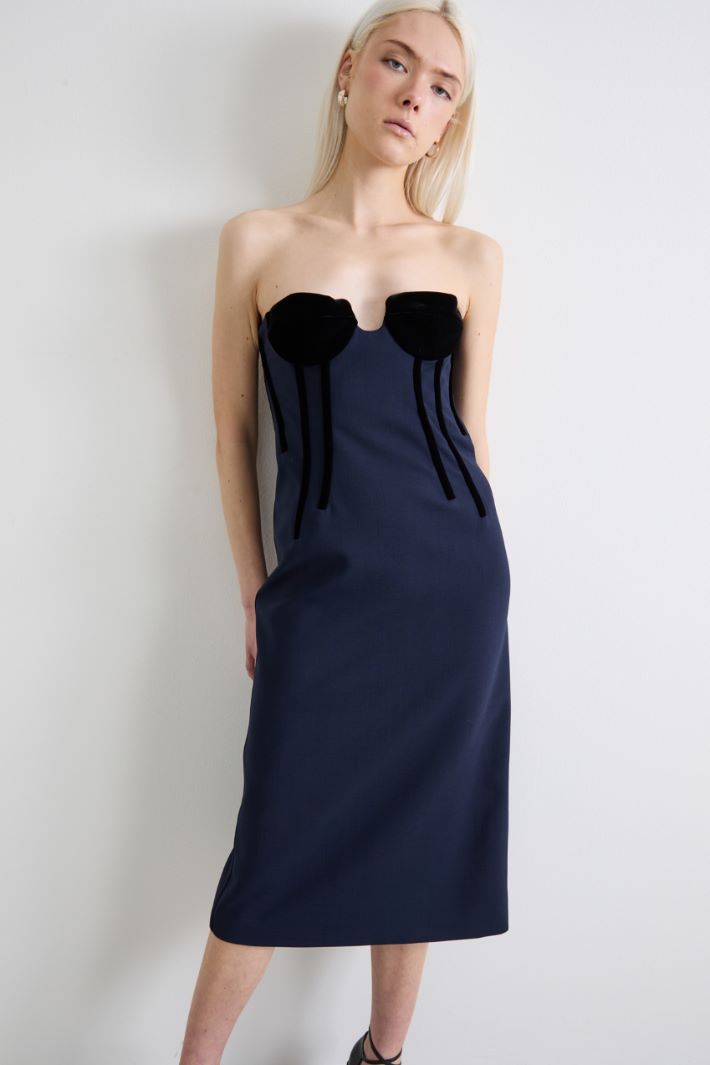 Bustier dress with cups Intrend - 4