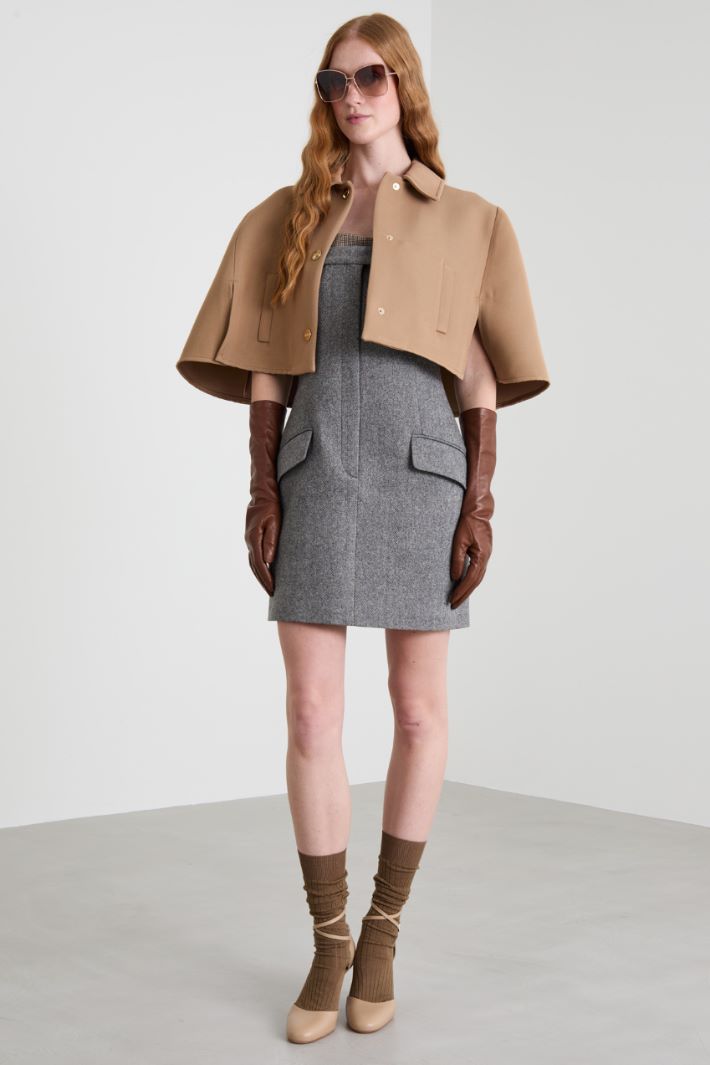 Tweed bustier dress Intrend