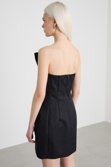 Abito bustier in duchesse