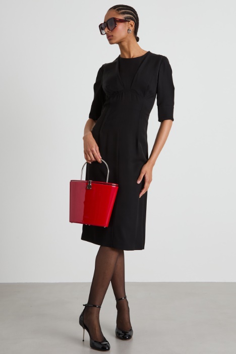 Washed satin dress Intrend