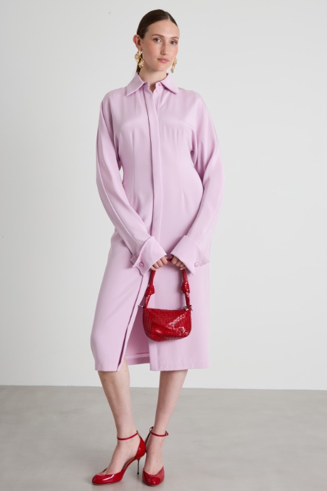 Kimono-sleeve shirt dress Intrend