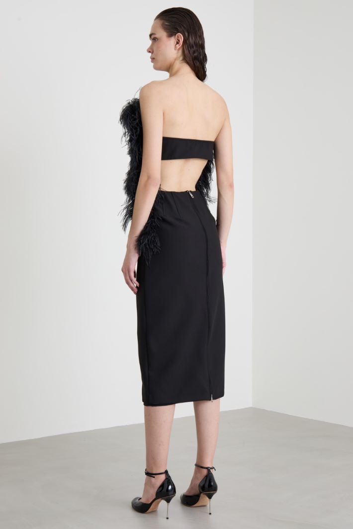 Abito con piume Intrend - 3