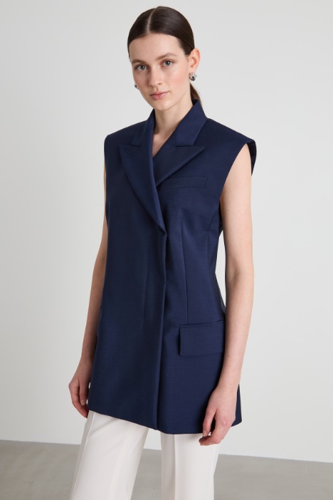 Sleeveless blazer Intrend