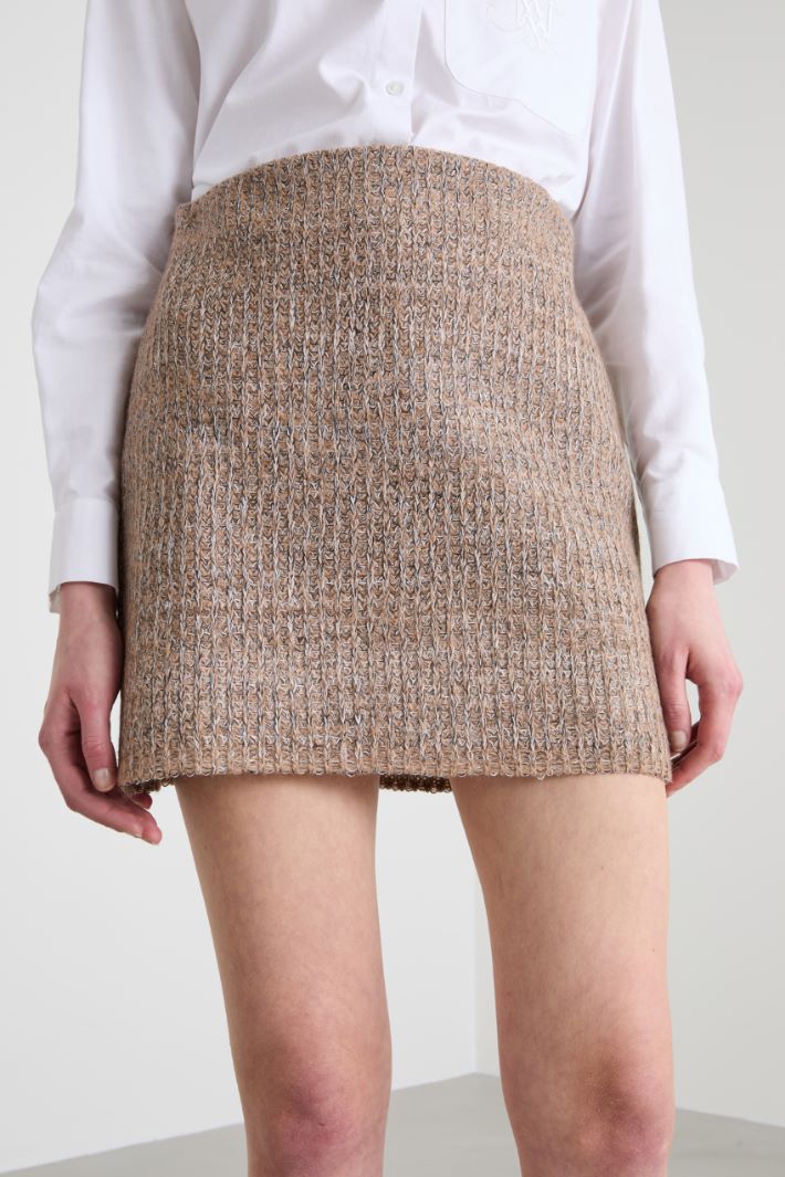 Minigonna in maglia