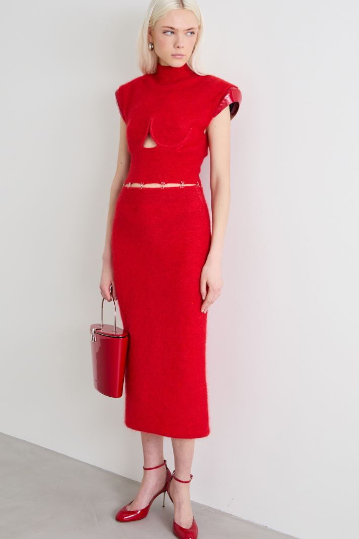 Two-piece mohair dress Intrend - 2