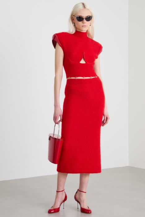 Two-piece mohair dress Intrend