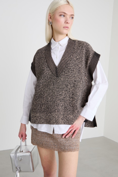 Viscose gilet Intrend