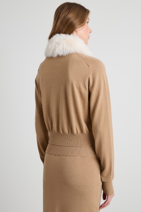 Cardigan con collo rimovibile Intrend - 2