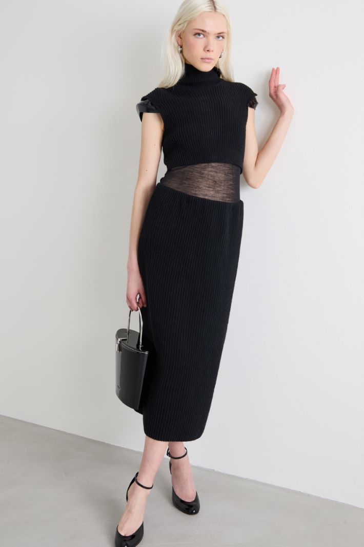 Wool and cashmere dress Intrend - 2