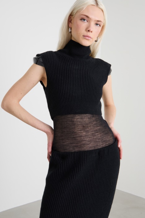 Abito in lana e cashmere