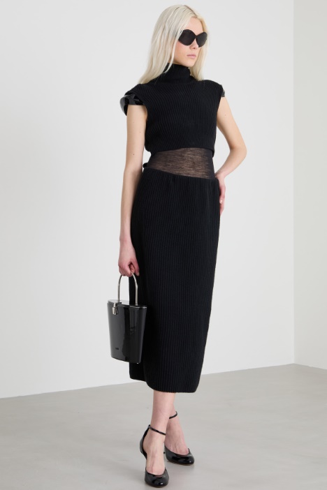 Wool and cashmere dress Intrend