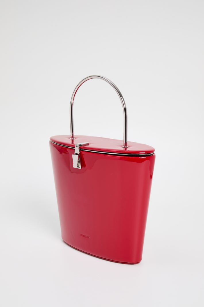 Patent-leather bucket bag Intrend - 2