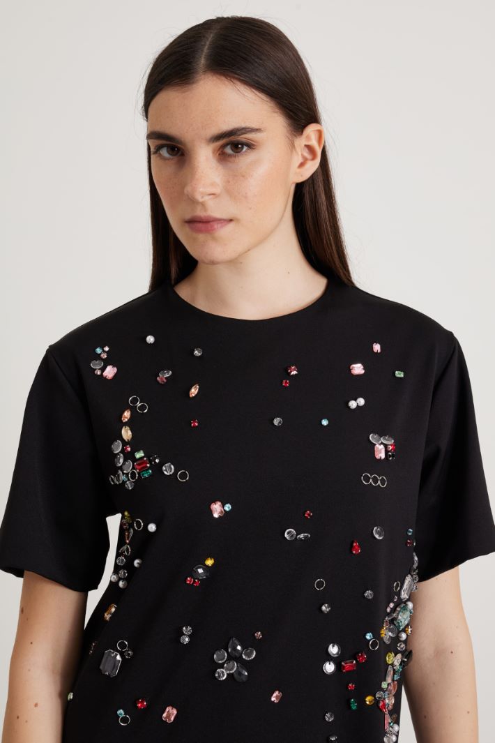 Dress with crystals Intrend - 4