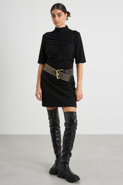 Short gathered dress Intrend