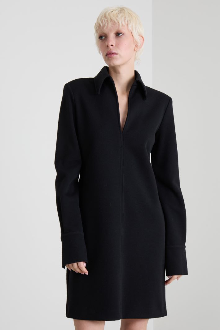 Cotton-blend jersey dress Intrend - 2