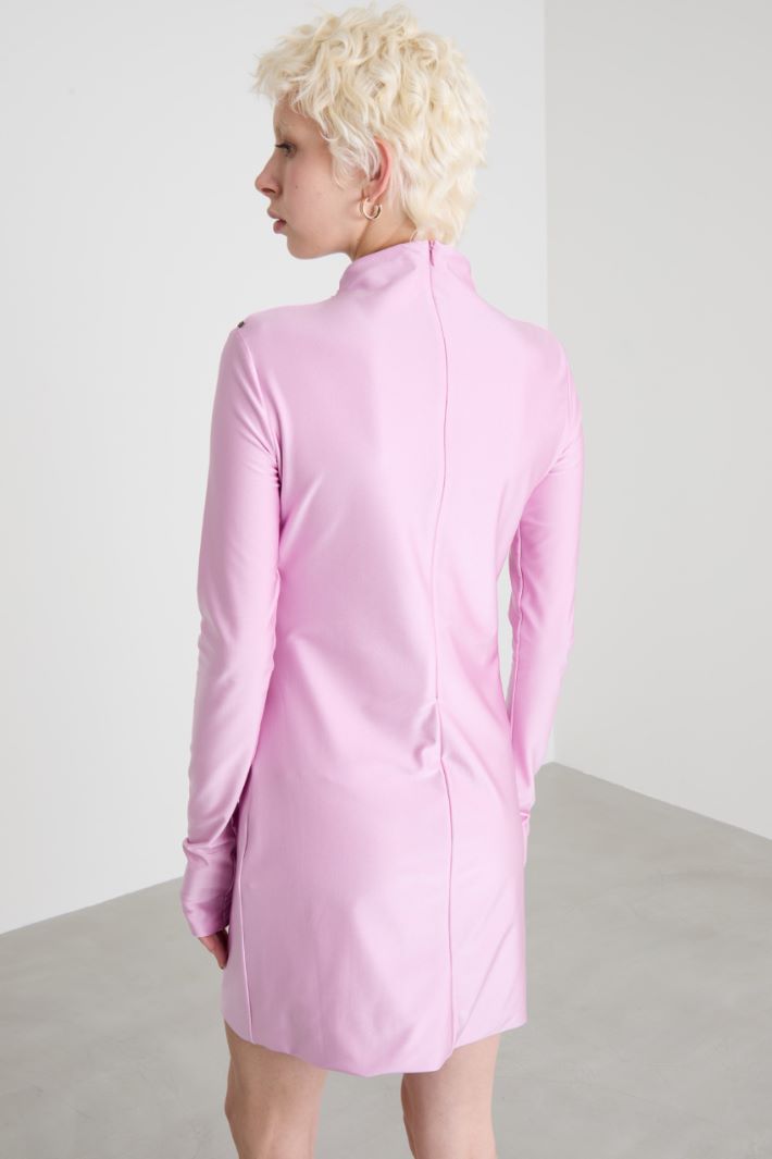 Fitted tech-jersey dress Intrend - 3
