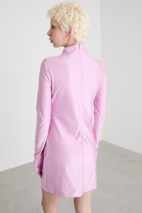 Vestido entallado de punto tecnico