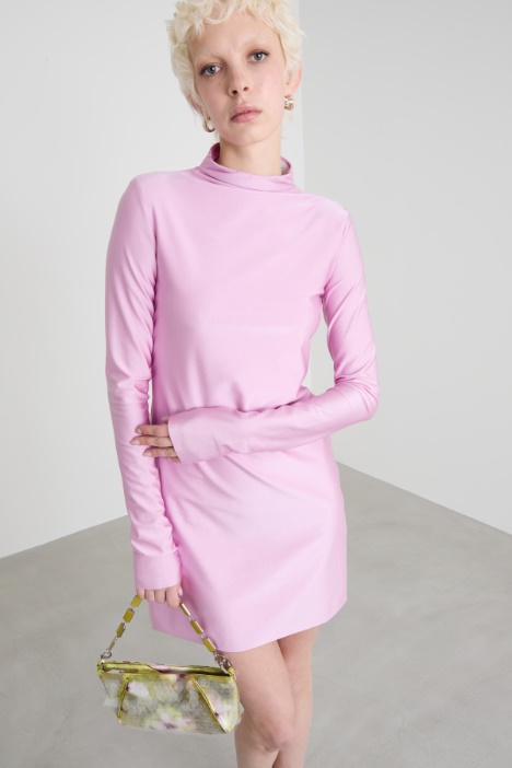 Vestido entallado de punto tecnico