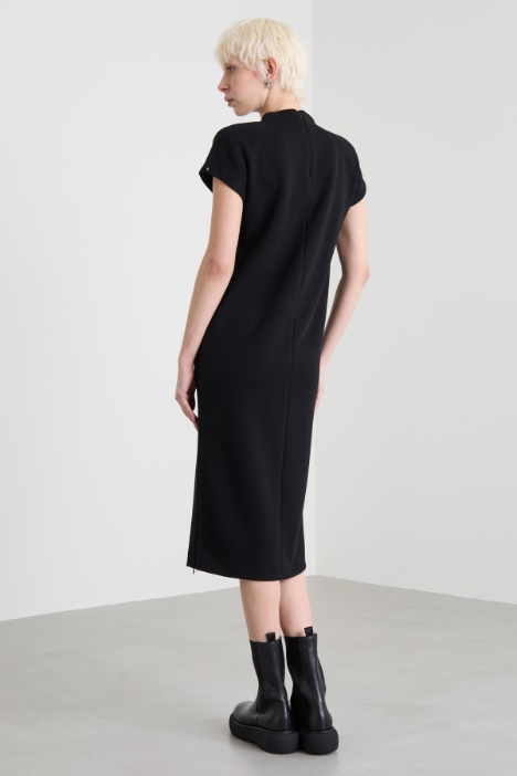 Abito dritto in doppio jersey