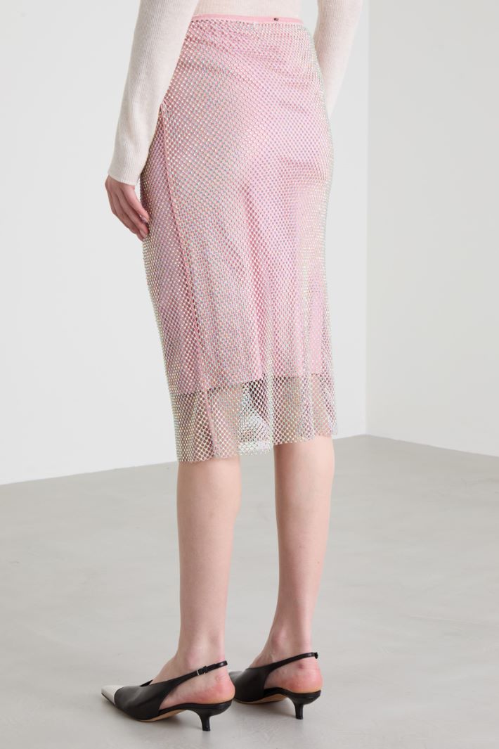 Rhinestone skirt Intrend - 3