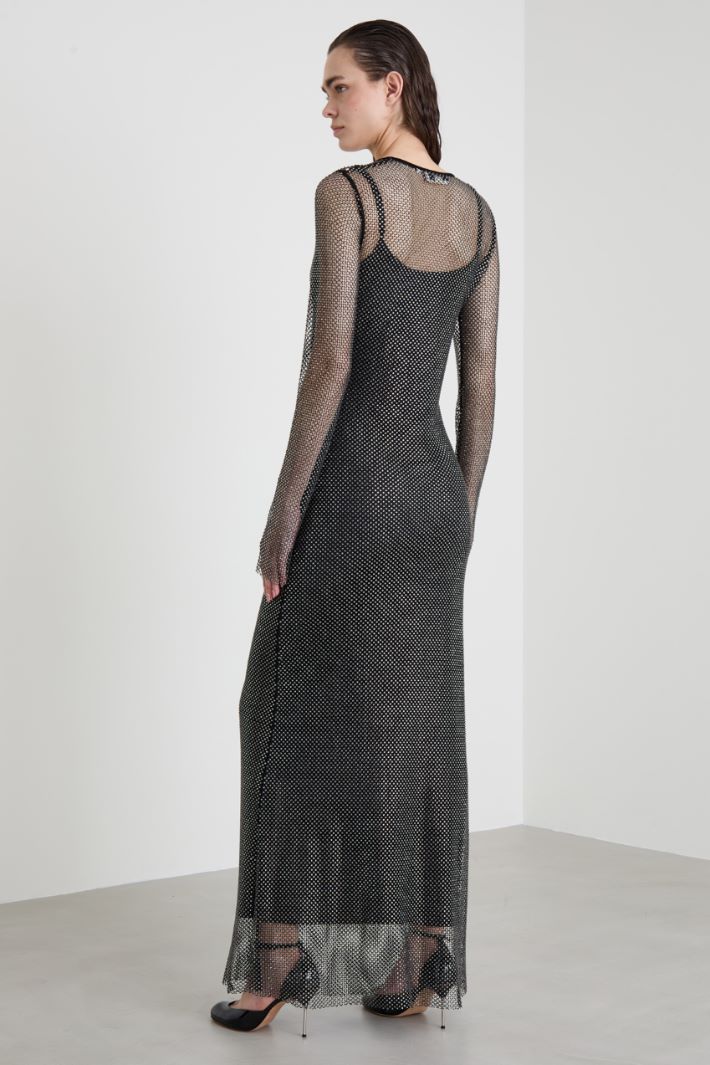 Rhinestone dress Intrend - 3