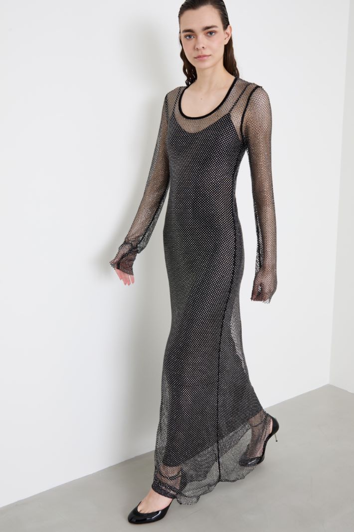 Rhinestone dress Intrend - 2