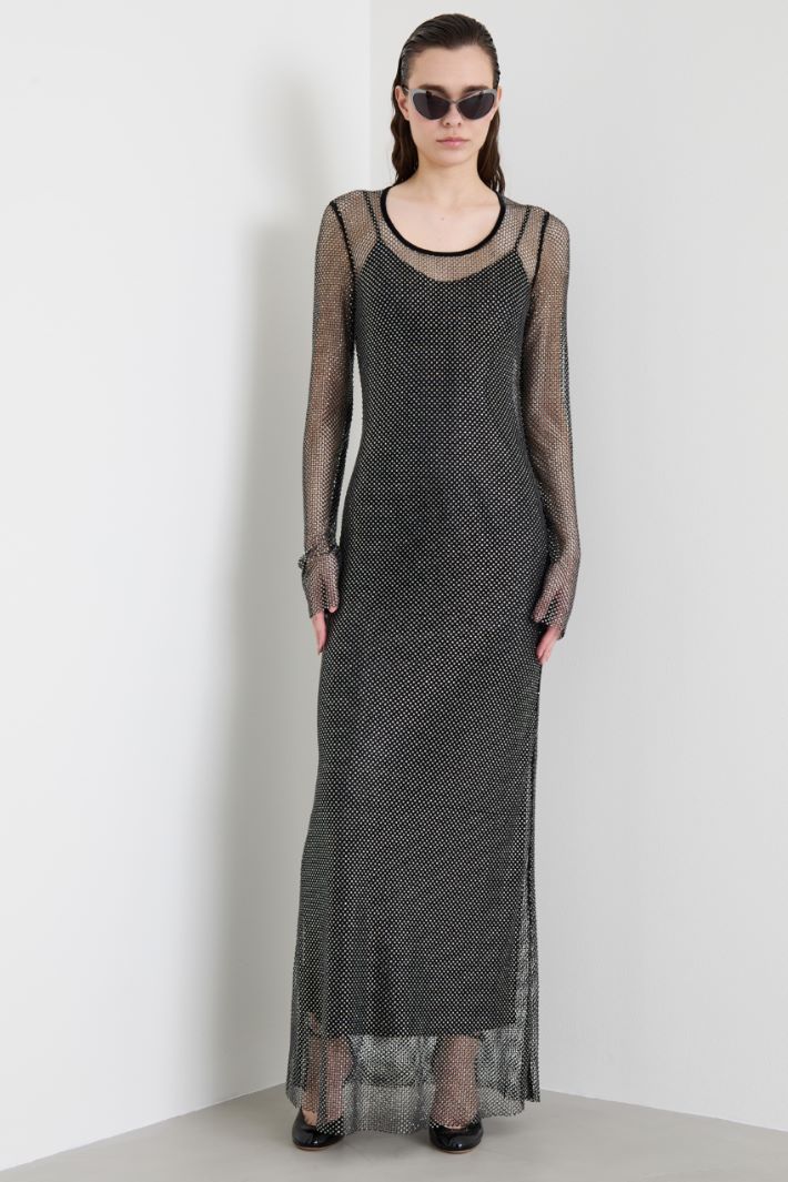 Rhinestone dress Intrend